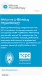Mobile Screenshot of billericayphysiotherapy.co.uk